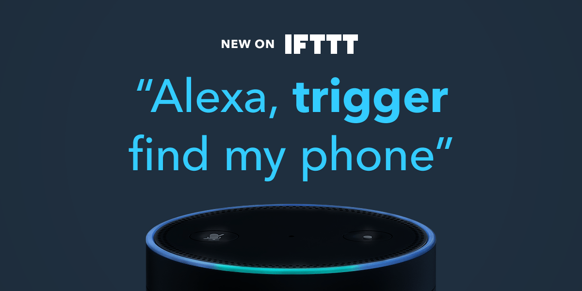 Control your Amazon Echo with IFTTT Triggers