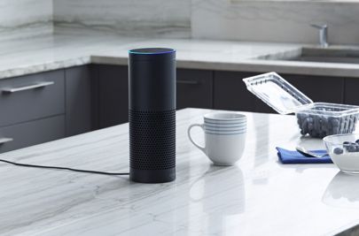 The Amazon Echo is always connected to Wi-Fi, allowing you to connect it to your home network and access cloud services
