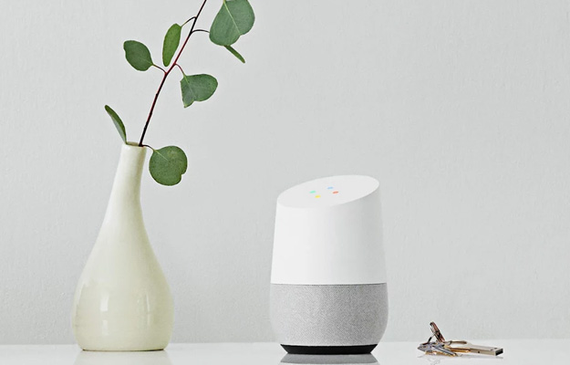 Image of a Google Home device