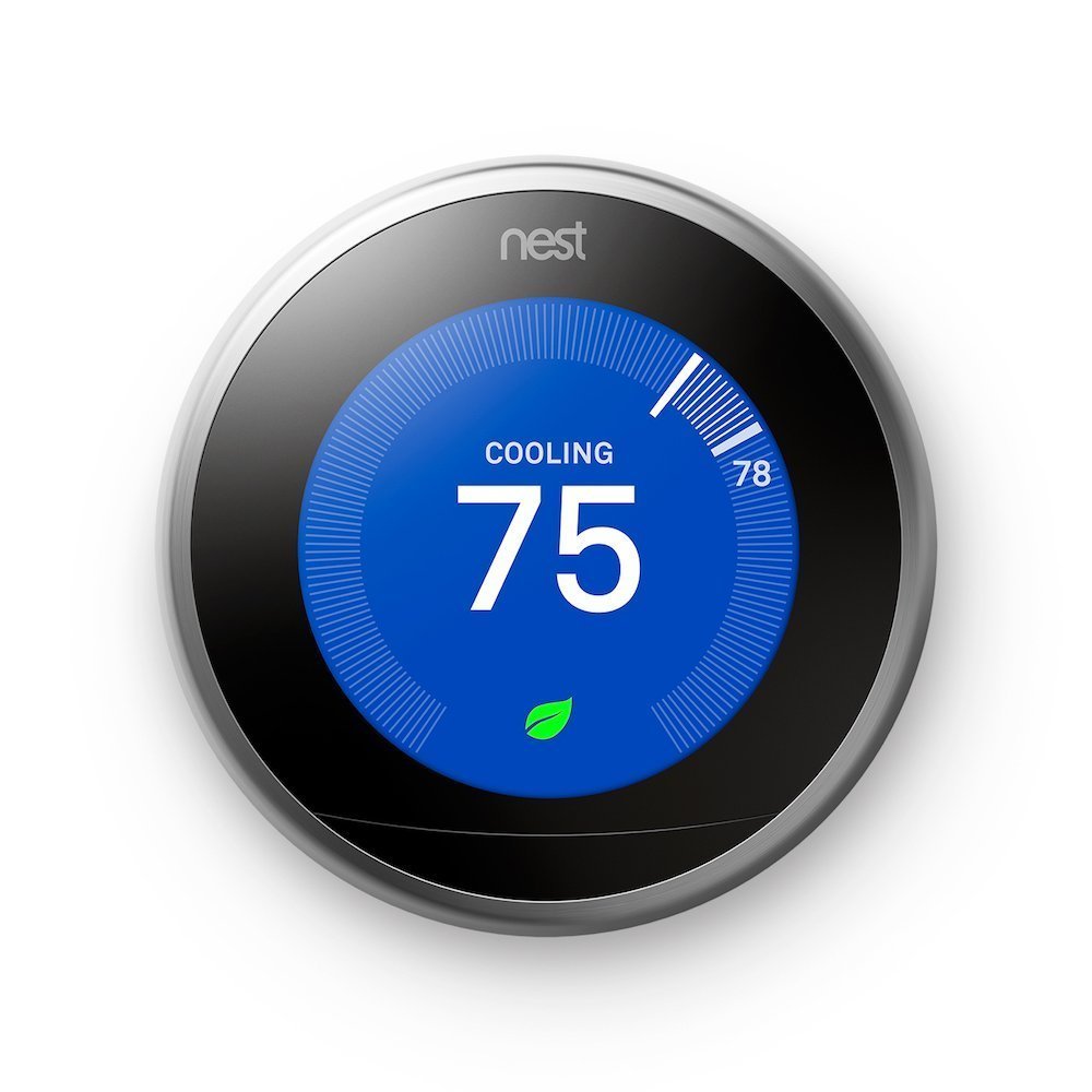 NEST thermostat set to cool