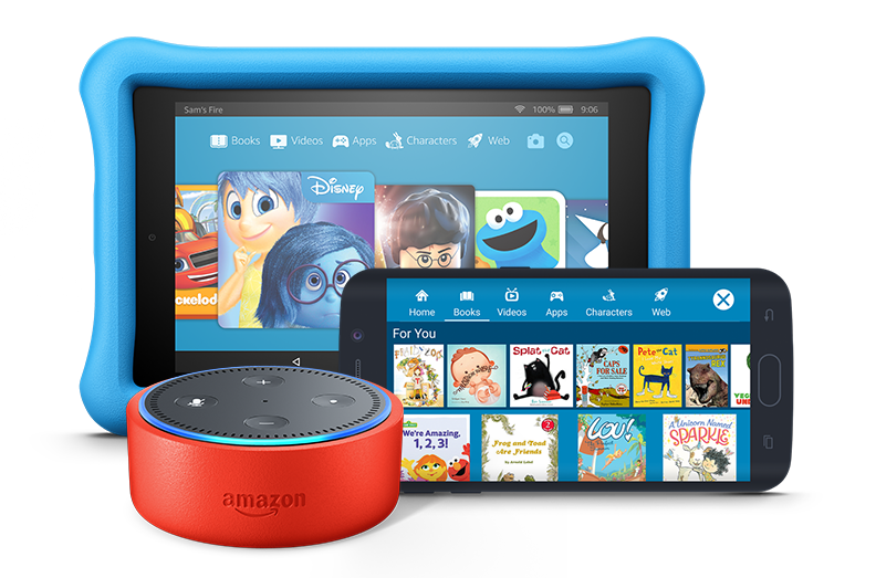 Amazon Echo Dot Kids Edition Kids Content