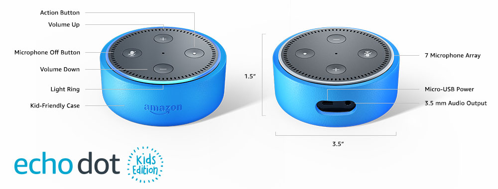 Amazon Echo Dot Kids Edition Technical