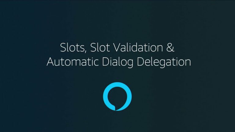 Alexa Developers Zero to Hero, Part 3 Video: Slots, Slot Validation & Automatic Dialog Delegation